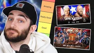 Ranking *EVERY* 2023 WWE and AEW Event!