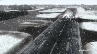 B747-300 Corsair  F-GSEX - Departure Seattle in Snowstorm  FS2004