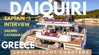 Daiquiri⚓️ Luxury Sailing Catamaran Charter in Greece ⛵️ Lagoon 65'