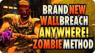 BO4 Zombie Glitches: New! Wallbreach ANYWHERE Method Glitch - Black Ops 4 Zombie Glitches