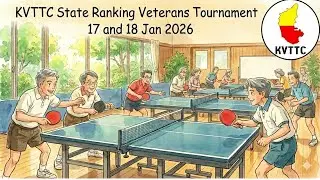 KVTTC State Ranking Veterans Tournament 17 and 18 Jan 2026