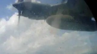 C130 HECULES toque arremetida (touch and go) na Base A&eacute;rea de Santa Cruz - RJ