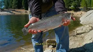 Powerbait Wait and Bait Fall Trout Fishing Part 2 (Ice House Reservoir)