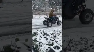 Quad jump!🔥￼#viral #foryou #highlights #fourwheeldrive #journey