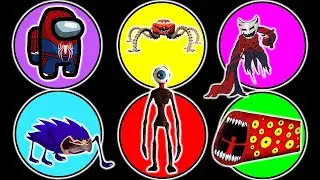 KUMPULAN MONSTER !! Beholder Eater,  Monster Light House Head, Train Eater, Starro, PACman,