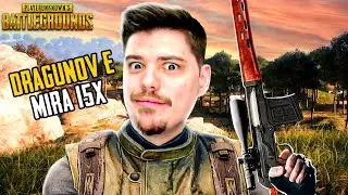 USANDO A LENDÁRIA 15X NA DRAGUNOV PELA PRIMEIRA VEZ NO PUBG!!