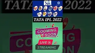 TATA IPL 2022 |ipl 2022|shorts | ipl live match|ipl| ipl shorts|ipl news &updates|ipl live streaming