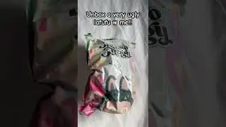 Unbox a very very very ugly labubu w me!! #labubu #lafufu #unboxing #aliexpress