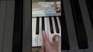 Naruto Ost Sadness and Sorrow - piano tutorial #piano