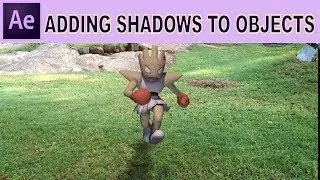 After Effects Tutorial : Drop Shadow to 3D objects