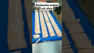 Restaurant mutton roll slicer. #mutton #slicer #tech #shorts