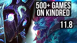 KINDRED vs TRUNDLE (JUNGLE) | 13/1/4, Legendary, 500+ games | EUW Master | v11.8