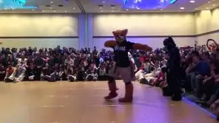 MFF 2015 Floor Wars - Fursuit Quarter Finals - Atsu Fawx vs Gale Frostbane