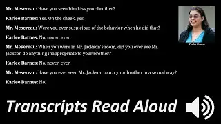 Michael Jackson 2005 Trial, Day 46, Part 3 | Lisbeth & Karlee Barnes