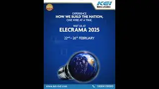 KEI is back at Elecrama 2025!