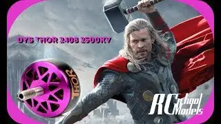 DYS Thor 2408 2500KV-Обзор и тест тяги самых мощных моторов!