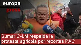 Sumar C-LM apoya la protesta de agricultores contra el recorte de la PAC y Mercosur