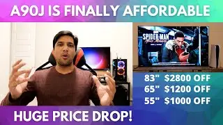 Sony A90J OLED 83 inch and 65 inch incredible prices!