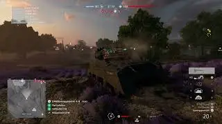 Smoke shells tactical tank battle | Battlefield 5