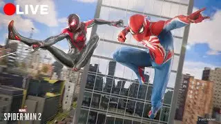 MARVEL’s SPIDER-MAN 2 🔴 LIVE | Noob to Hero Journey 🕷️