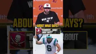 Baker Mayfield on his time with Sam Darnold on the Carolina Panthers 😂 #carolina #panthers #football