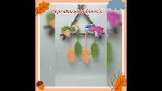 prakarya sd smp mudah simpel bahan benang