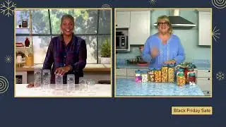 LocknLock 6-Piece Mason Jar Twist Lid Canisters on QVC