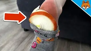 Положите лук в носок и ПОСМОТРИТЕ, ЧТО ПРОИЗОЙДЕТ💥(гениальный трюк)🤯