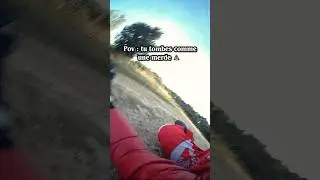 J&rsquo;en ai encore des bleus 🤣 #crash #motocross #enduro #crashbike