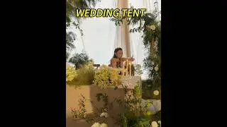 You Won't Believe This Wedding Tent Glow Up!