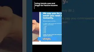 using volutic com and imgur for passive income