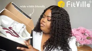 FITVILLE 👟 The BEST shoes for plus size women *WIDE WIDTH*  review #plussize #widewidthshoes