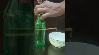 Air Pressure Bottle Experiment #trending #experiment #scienceexperiment #viral #ytshorts