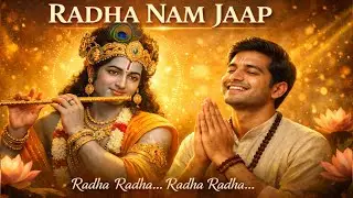 RADHA NAM JAAP 🙏 | Radha Radha Chanting | Peaceful Krishna Bhajan for Mind & Soul