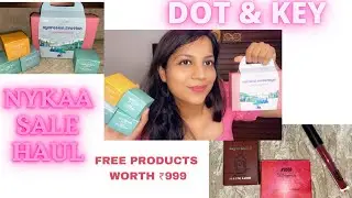 Nykaa sale haul| Dot and key skincare review| Hydrating kit