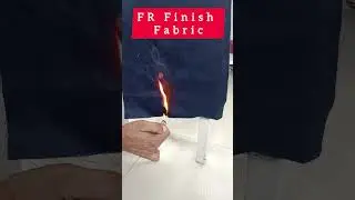 Flame Resistant Finish Fabric Test