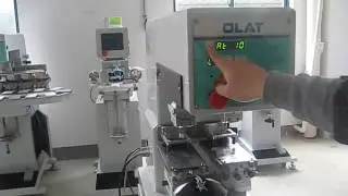 two color shuttle pad printer