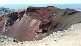 Tongariro NP in New Zealand - Red Crater
