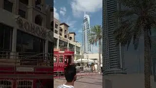 In front of Dubai mall