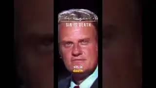 The wages of sin is death #billygraham #billygrahamclassics