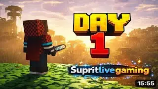 Minecraft towny Day 1 #gamerfleet #minecraft !! Minecraft Survival series 
