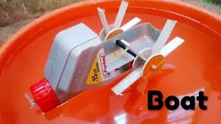 How to make boat from plastic, plastic bottle boat
