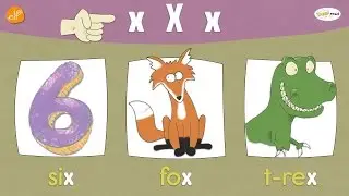 The X Chant | Phonics and Vocabulary | Think Read Write | ELF Learning