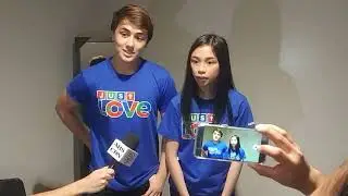 Mayward exclusive interview at the ABSCBN Christmas Bazzar