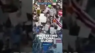 Thousands protest for a 'Free DC' on the fourth week of federal control in Washington