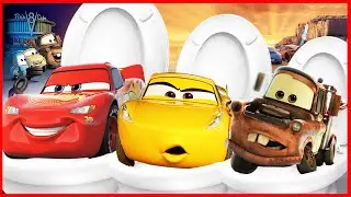 MEGAMIX: Lightning McQueen - Cruz Ramirez - Mater | Skibidi Toilet Song ( Meme Cover )
