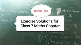 Class=7th exercise 11.1 full with proper explanation 
