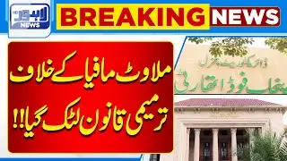Amendment Bill Against Adulteration Mafia Delayed | Lahore News HD