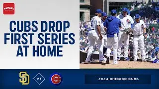 RECAP: Cubs drop first home series