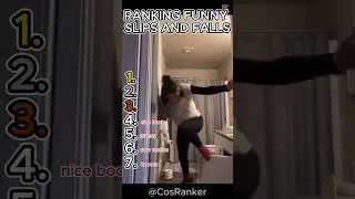 Funny slips and falls 🥸 #funny #shorts #ranking #slipsandfalls